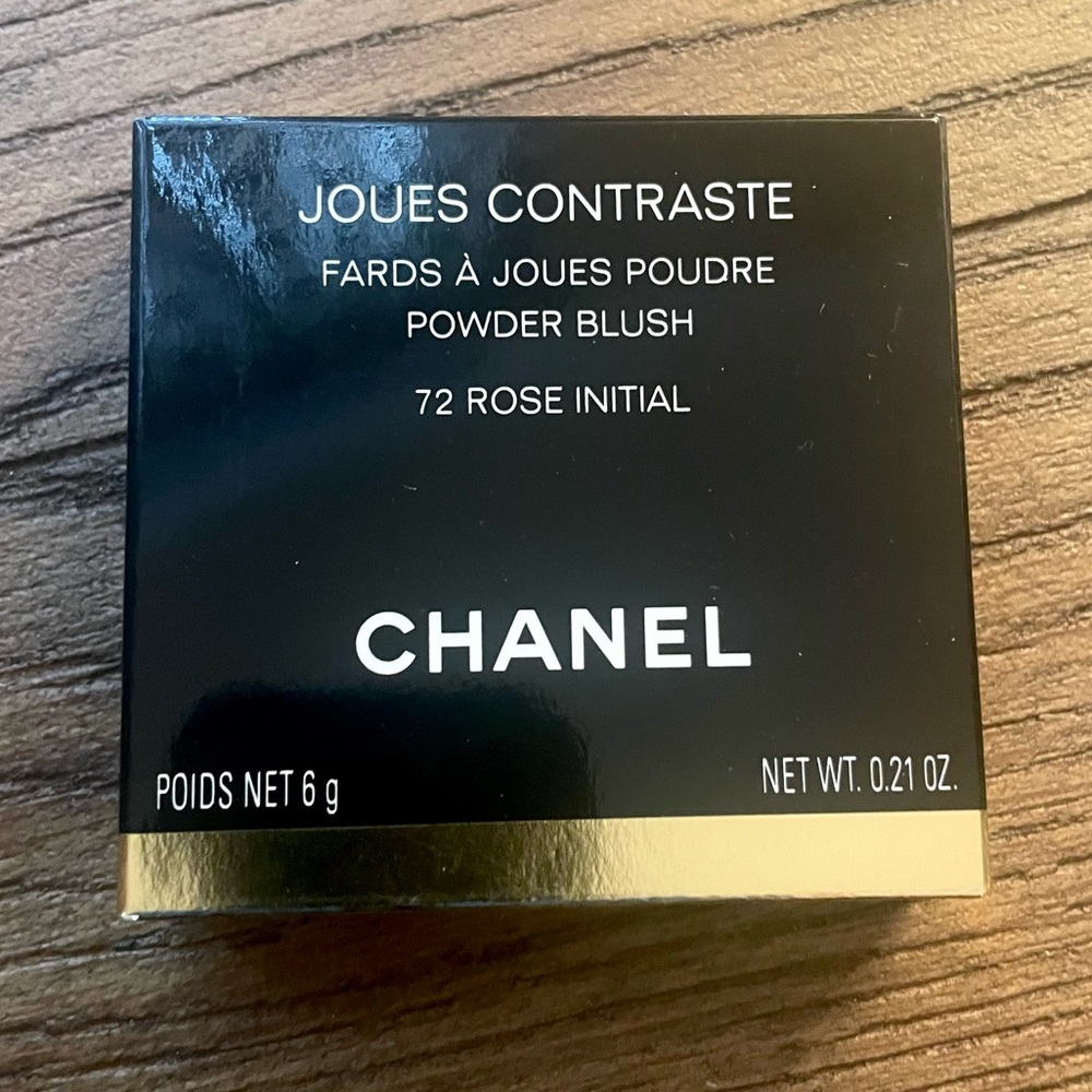 CHANEL Joues Contraste Powder Blush✨72 Rose Initial